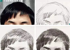 素描知识之头发的刻画方法